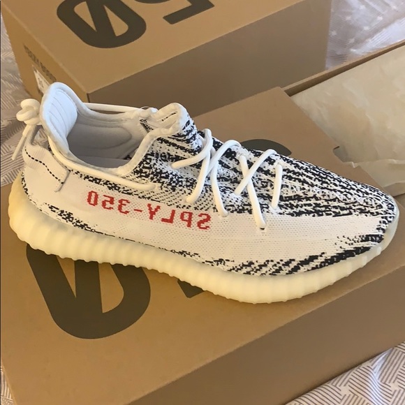Original zebra yeezys - Picture 2 of 3
